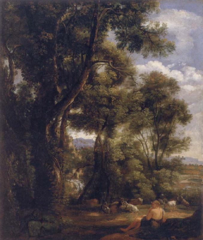 John Constable Landscape with goatherd and goats Germany oil painting art